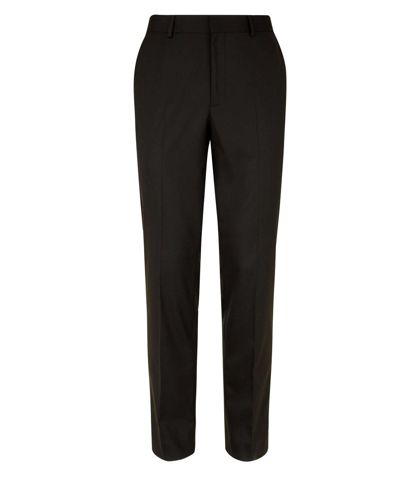 Black Slim Fit Trousers Image 5