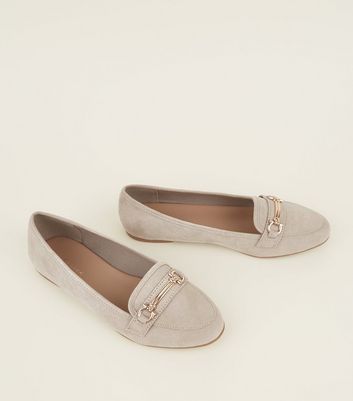 New look pink sales loafers