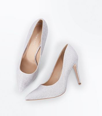 new look silver shoes sale