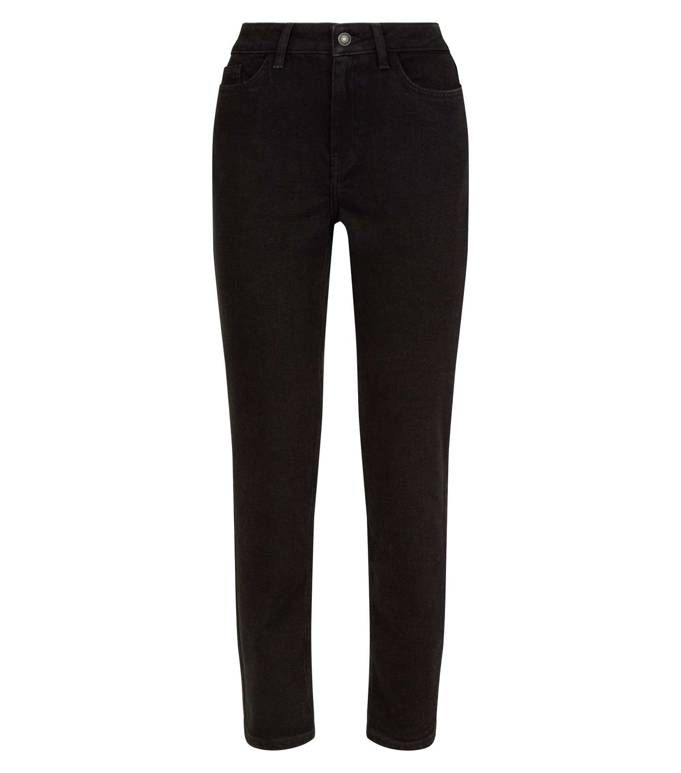 Black Relaxed Skinny Leyla Jeans Image 4