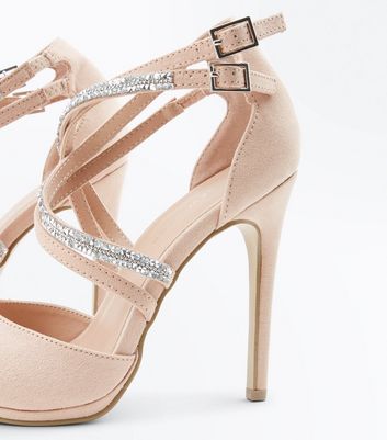 new look nude heels