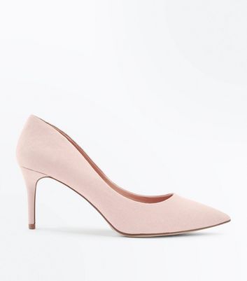 Nude mid deals heel court shoes