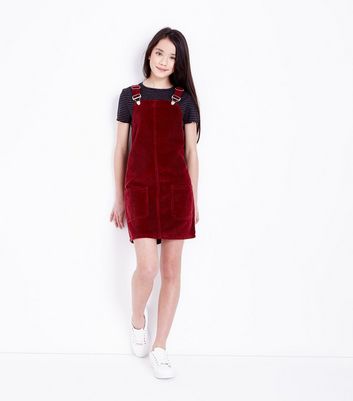 burgundy dress teenager