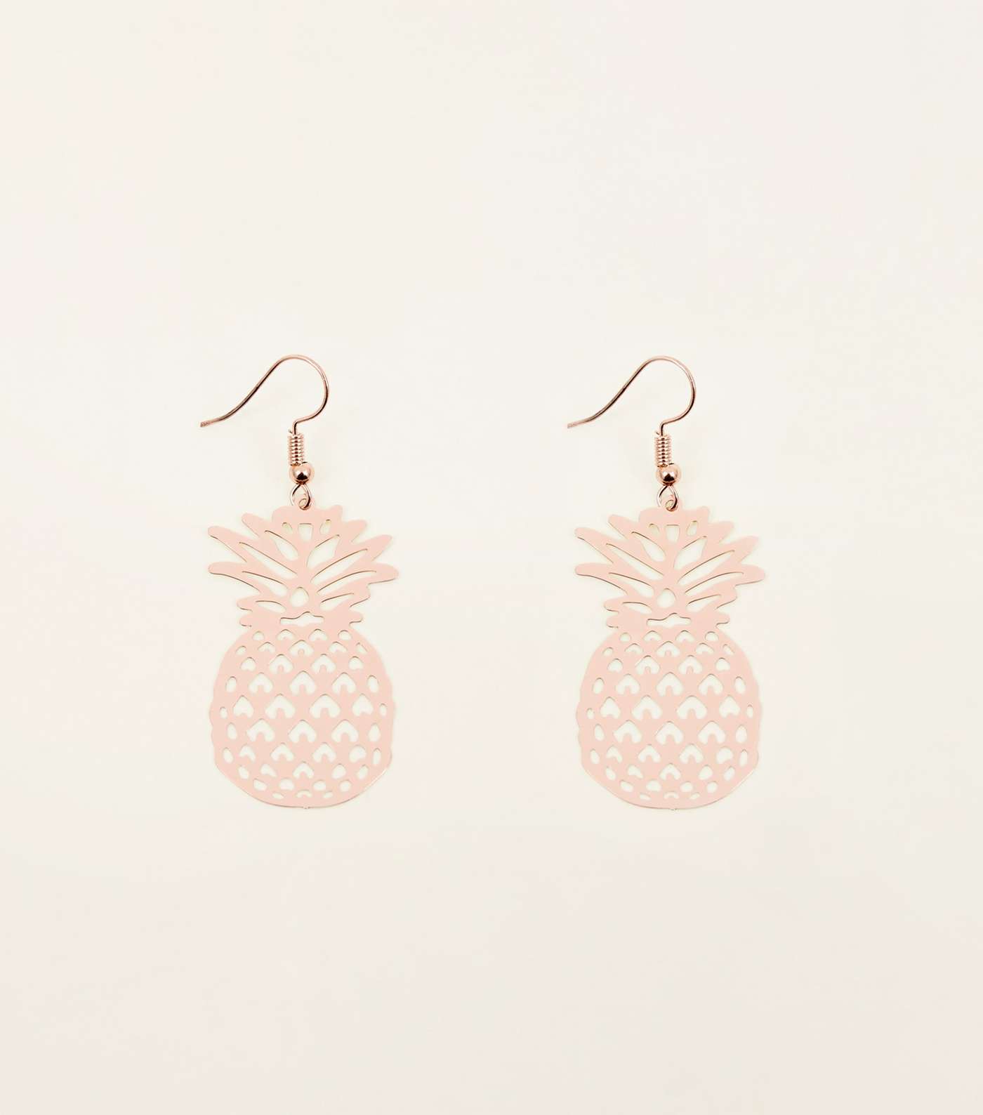 Rose Gold Pineapple Earrings