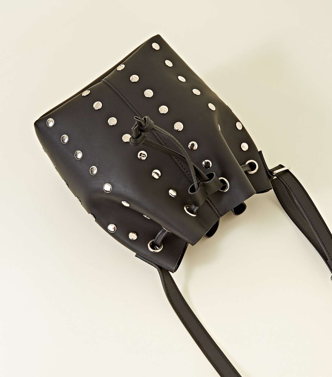 Black Studded Duffle Bag Image 4