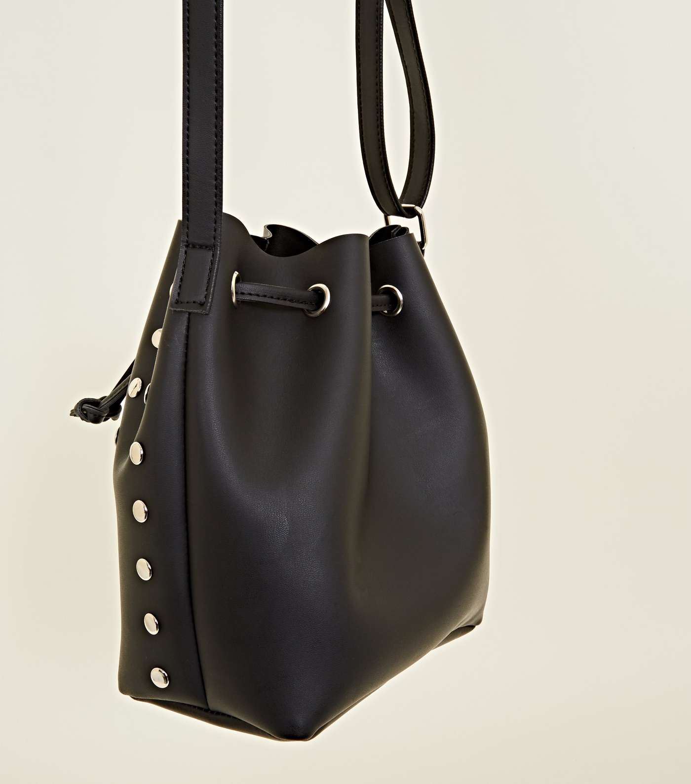 Black Studded Duffle Bag Image 6