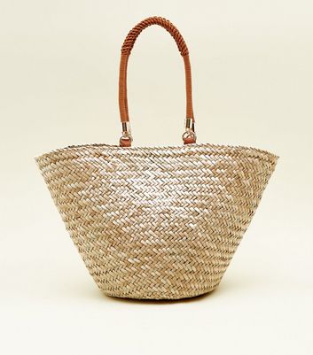 new look basket bag