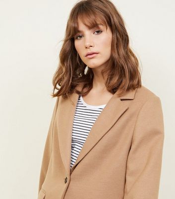 New look single breasted formal coat sale