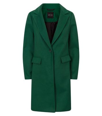 New look single breasted formal coat sale