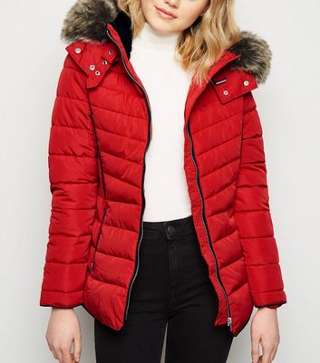 new look red parka