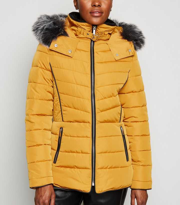 Style Mustard Jacket With Hood Madame Hooded Jacket Womens Mustard