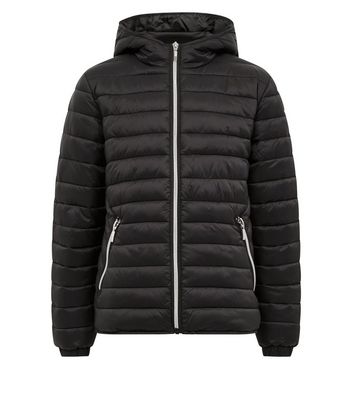 girls black lightweight jacket