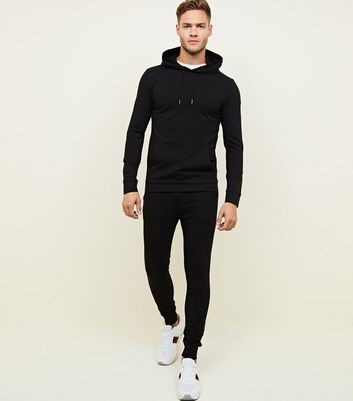 new look muscle fit hoodie