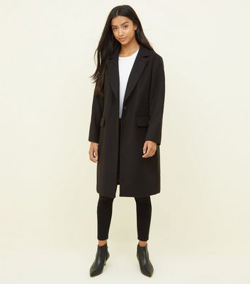 Petite Black Revere Collar Longline 