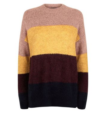 new look striped jumper