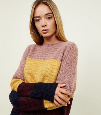 New look multi coloured jumper best sale