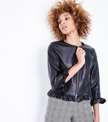 new look frill jacket