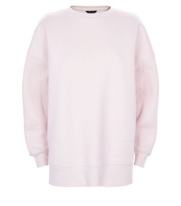 blush pink sweatshirt