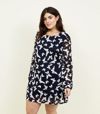 new look butterfly dress