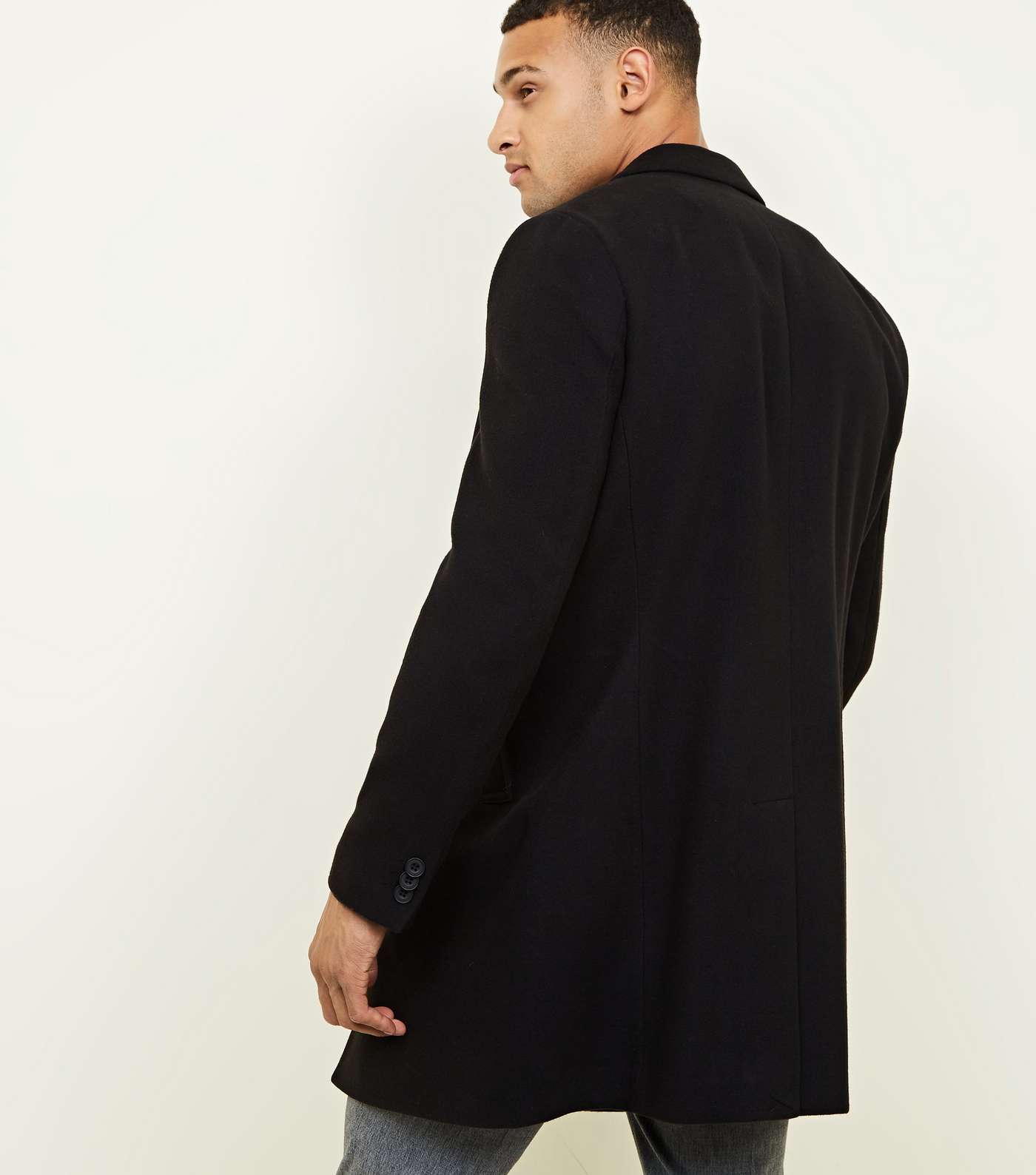 Black Overcoat Image 3