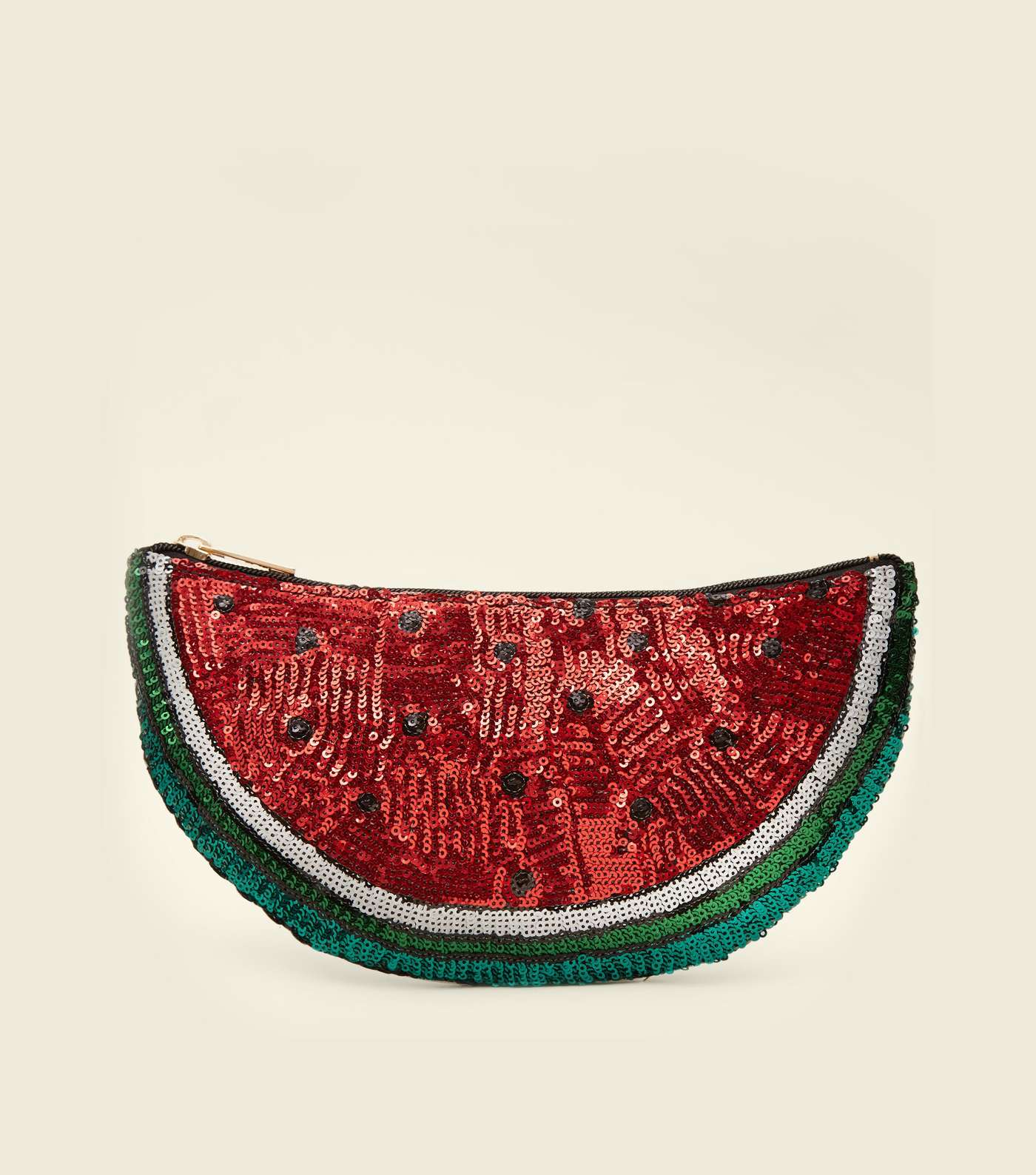 Red Watermelon Sequin Cross Body Bag  Image 3