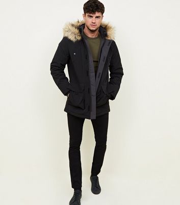 New look traditional sales parka jacket