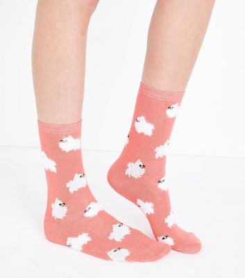 Fluffy clearance dog socks