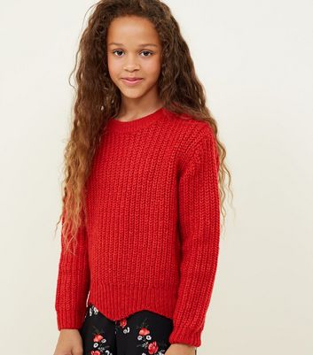 girls knitted jumpers