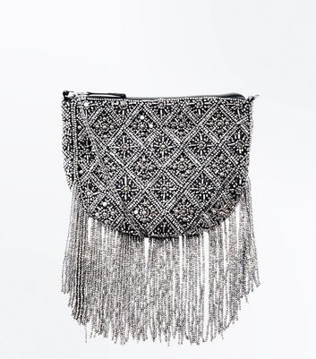 new look beaded bag