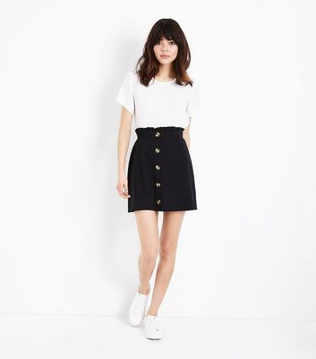 paper bag skirt new look