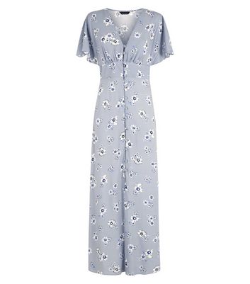 maxi button up dress