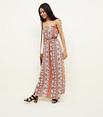 petite bandeau maxi dresses uk