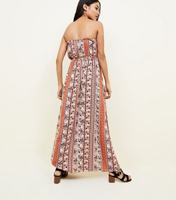 petite bandeau maxi dresses uk