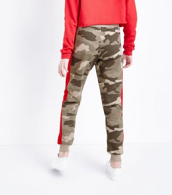 new look camo joggers