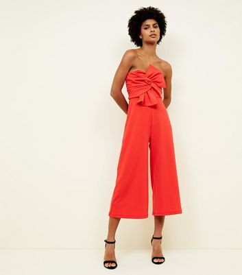 new look strapless jumpsuit