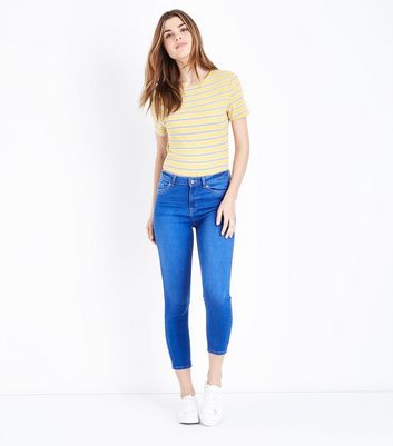 cropped jeans new look