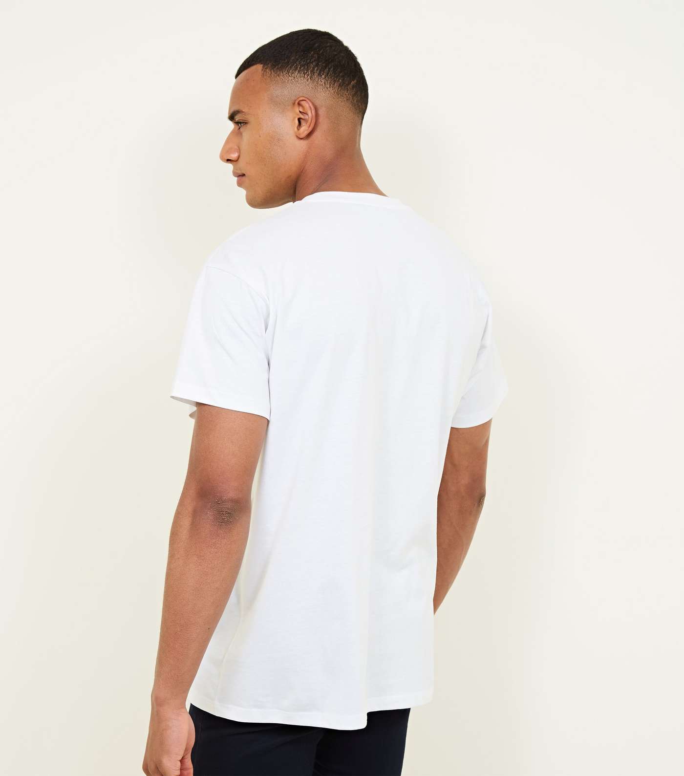 White Unlimited Pastel Printed T-Shirt Image 3