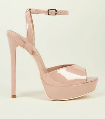 peep toe platform sandals