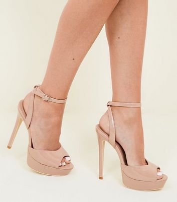 peep toe platform
