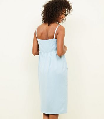 pale blue sundress