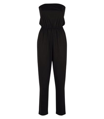 jersey bandeau jumpsuit