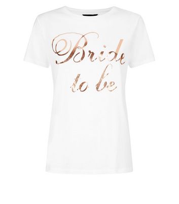 white bride tshirt