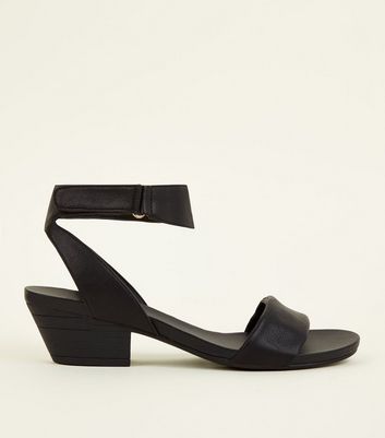 cuban heel sandals