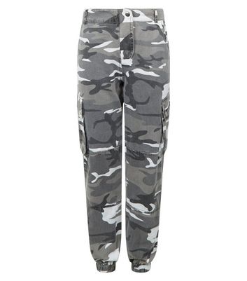 new look girls camo trousers