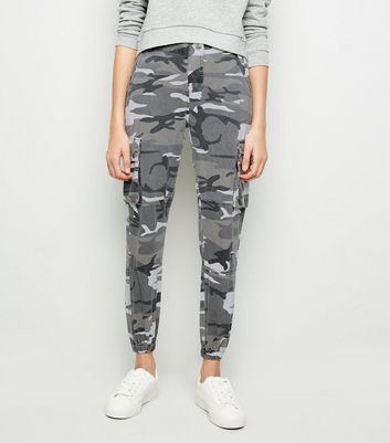 grey camo trousers womens