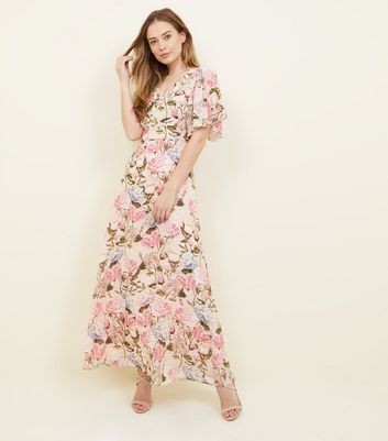 new look floral maxi dress
