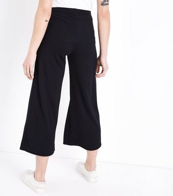 new look ribbed trousers
