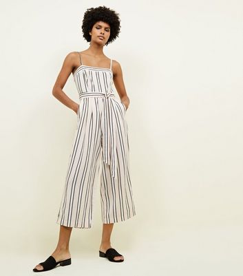 New look store striped jumpsuit