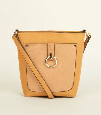 Mustard bucket bag sale