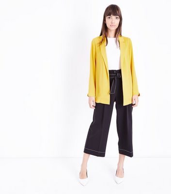 Yellow blazer new on sale look